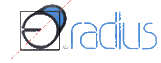 Draai en frees Radius